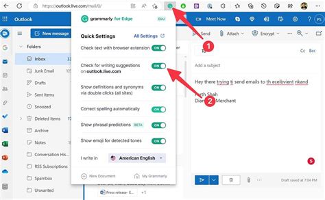 grammar check in outlook|Iba pa.
